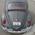 '64 VW Bug: Restored Rear View